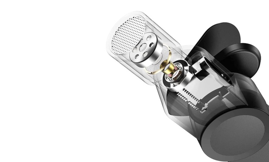 Image 2: 3 Level Noise Reduction Auto Sync Lapel Mic - One or Two