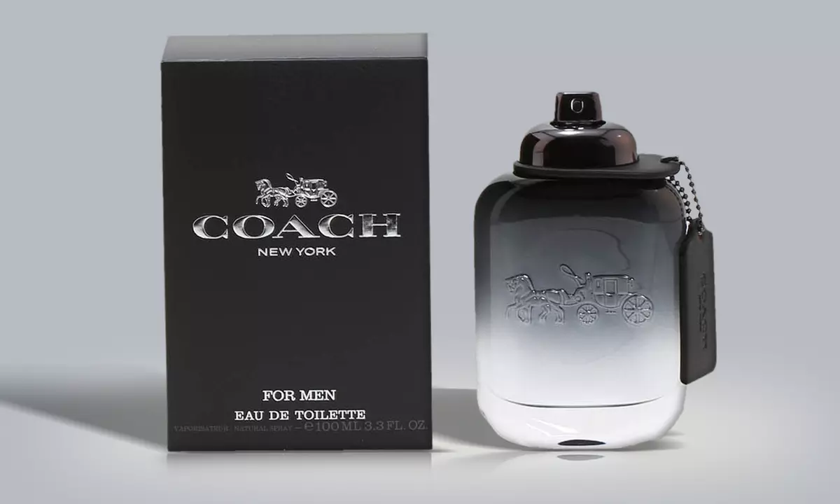 Coach New York Eau de Toilette for Men (3.4Fl.Oz.)