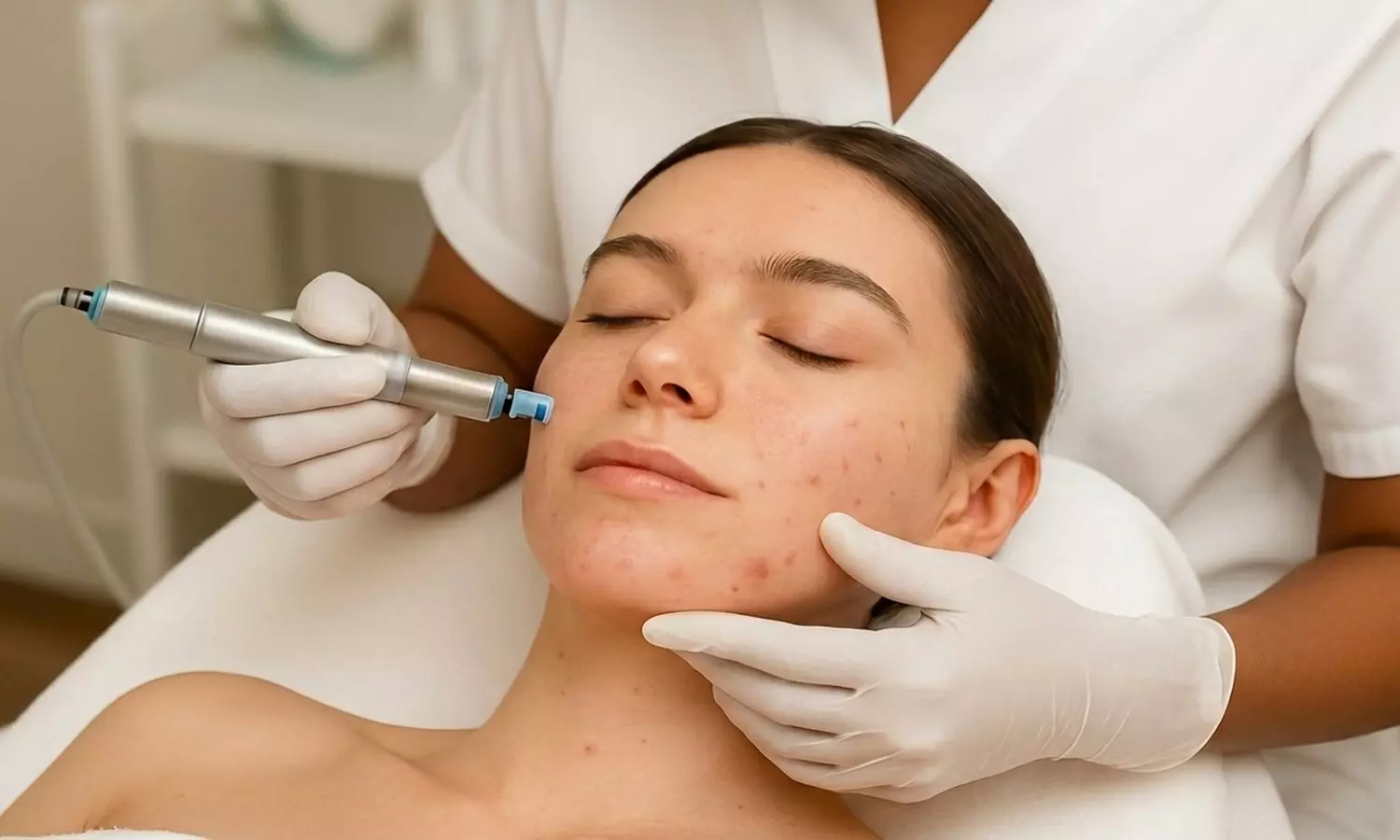 Limpieza facial 6 en 1 con punta de diamante y opción a extras para 1