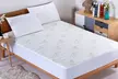 Aloe Vera Bamboo Hypoallergenic Mattress Pad - Second Medium