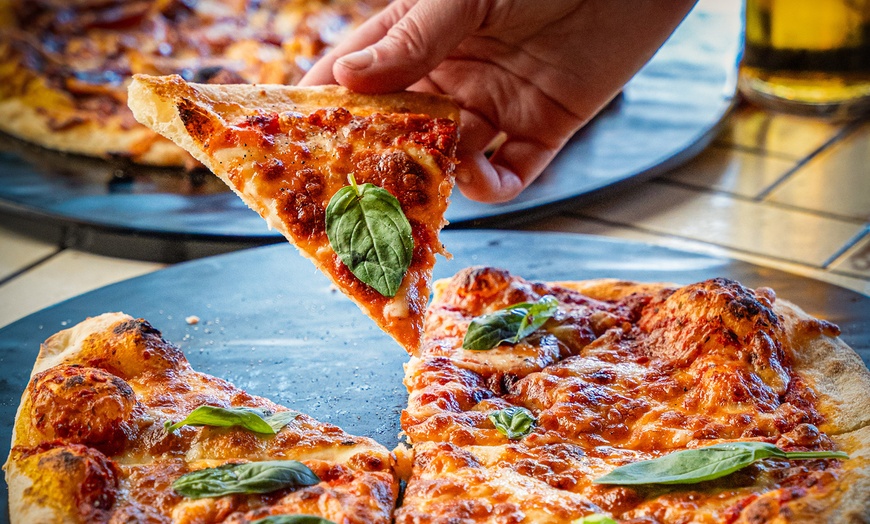 Image 12: Satisfy Your Cravings: Choice of Any Two / Four Pizzas and Drinks