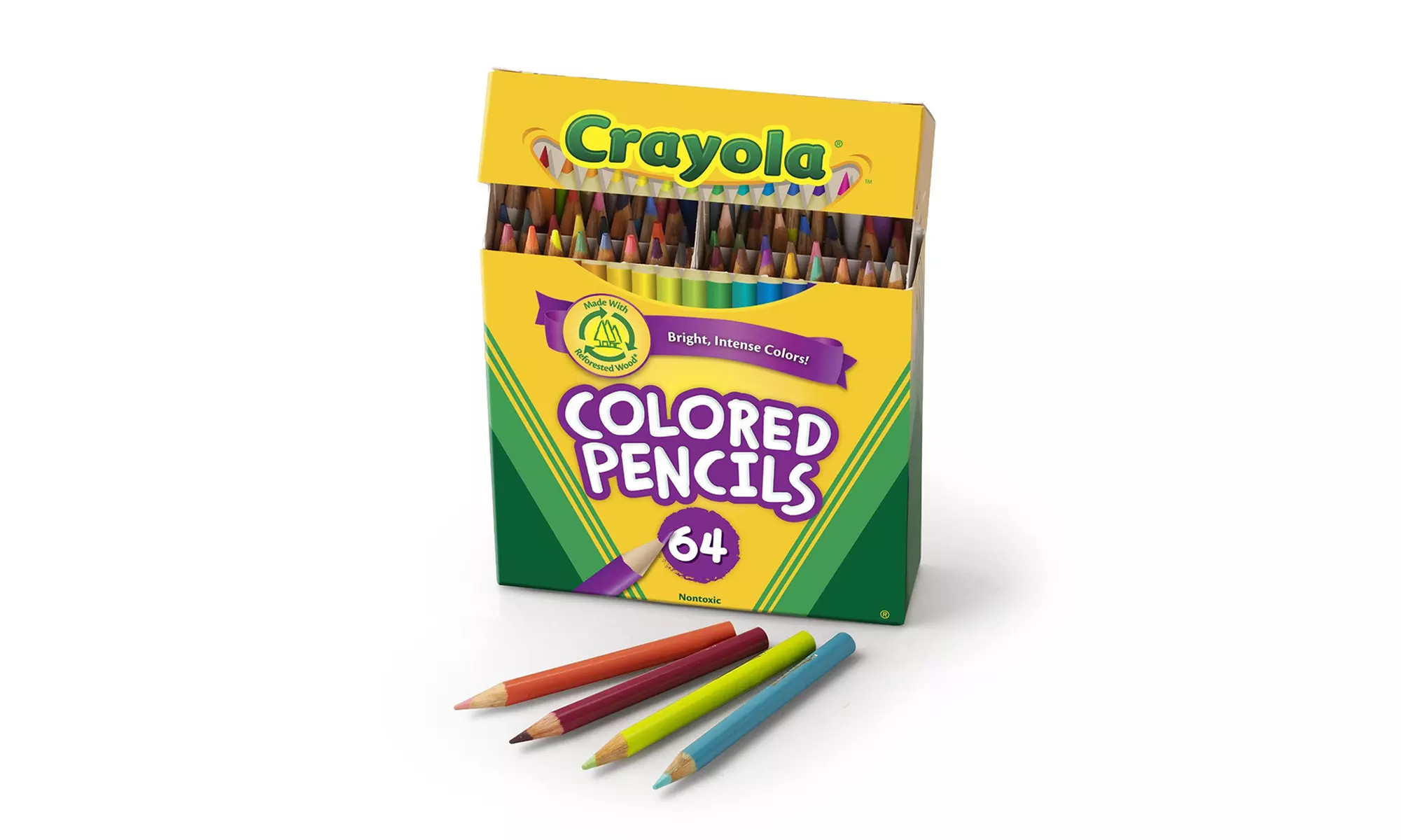 Crayola Colored Pencils in Vibrant Colors (64-Count) - Primary Image
