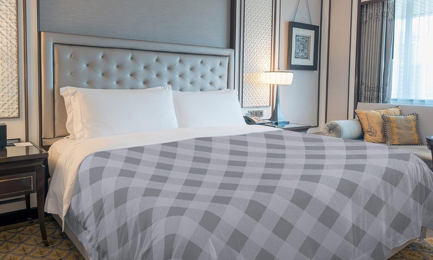 Image 12: Couette d'été en 100 % coton piqué doux