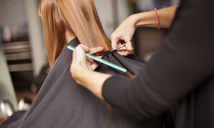 Root touch up and trim - Salon Mi