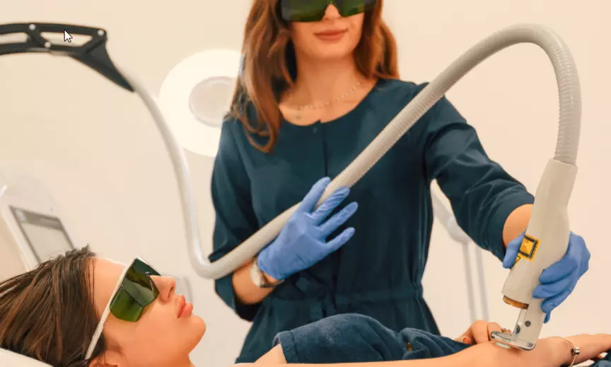 6 Laser Hair Removal Sessions: Small, Medium, Large, or Area of Choice