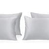 Image 6:  2-4 Pack Bridal Satin Hair Care Pillowcases Case for Hair Skin