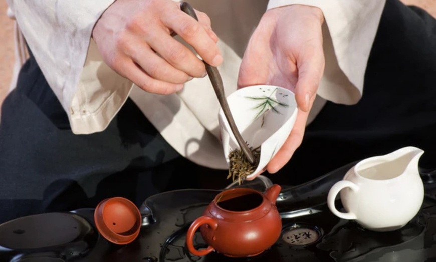 Image 7: One 90-Minute Tea Meditation with Zither or Crystal Bowl for 1 or 2 