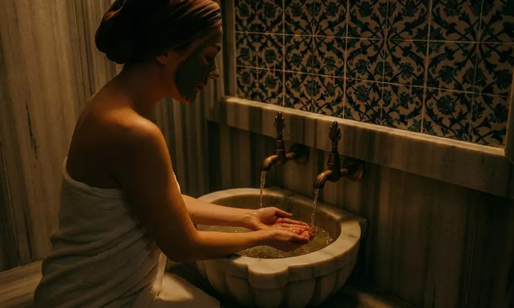 Paarspecial - 3 Std. Hamam: Sauna, Dampfbad, Peeling & Schaum-Massage