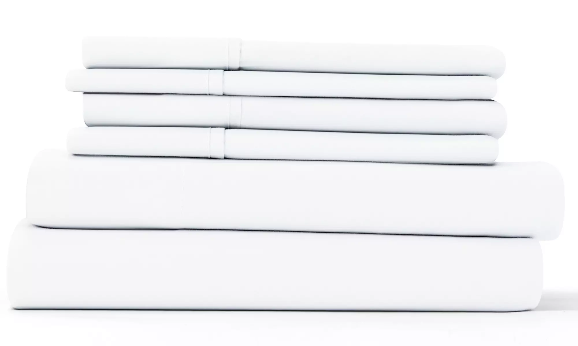 Merit Linens 6-Piece Luxury Wrinkle Free Hotel Bed Sheet Set