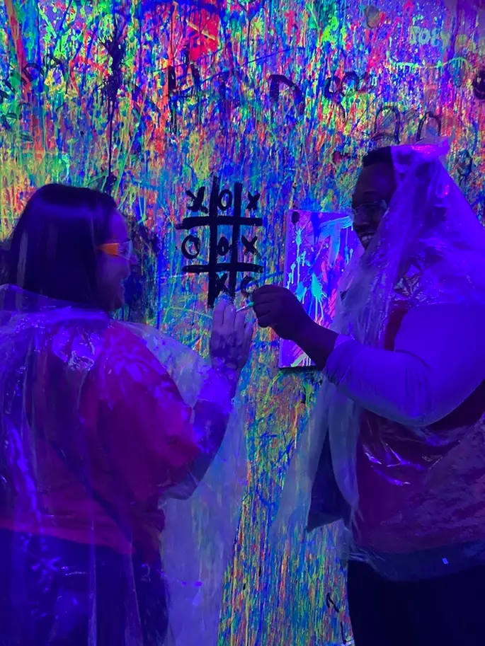 Splatter Paint Experience at The PaintGround
