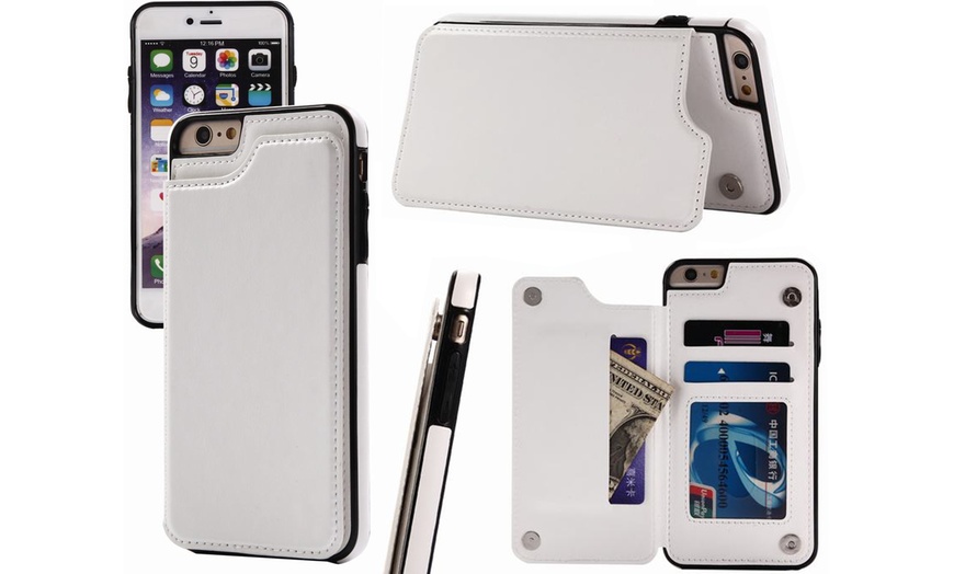 Image 5: Back Card Case for iPhone