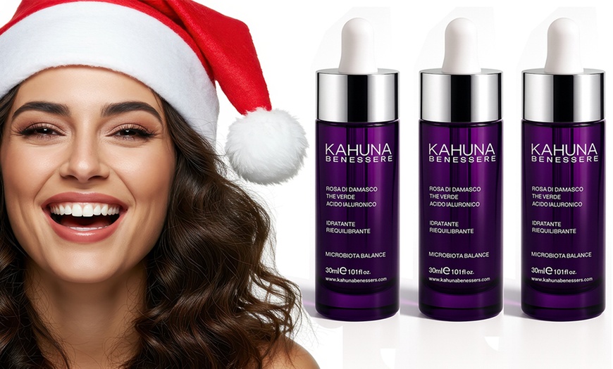 Image 2: 2 ou 3 sérums de 30 ml à l'acide hyaluronique Kahuna Benessere