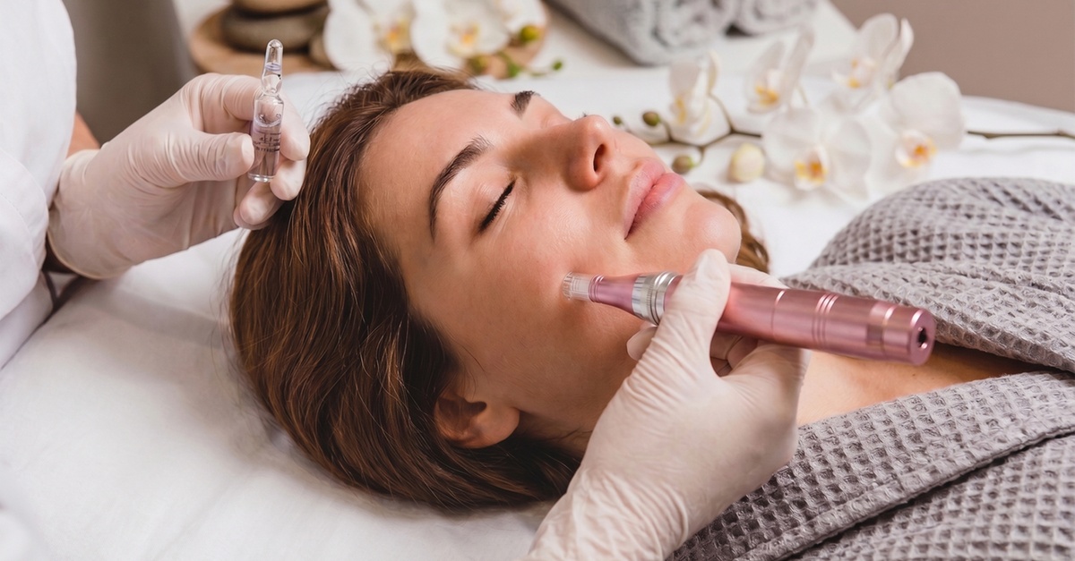 Tratamiento facial de nanoneedling en Valencia