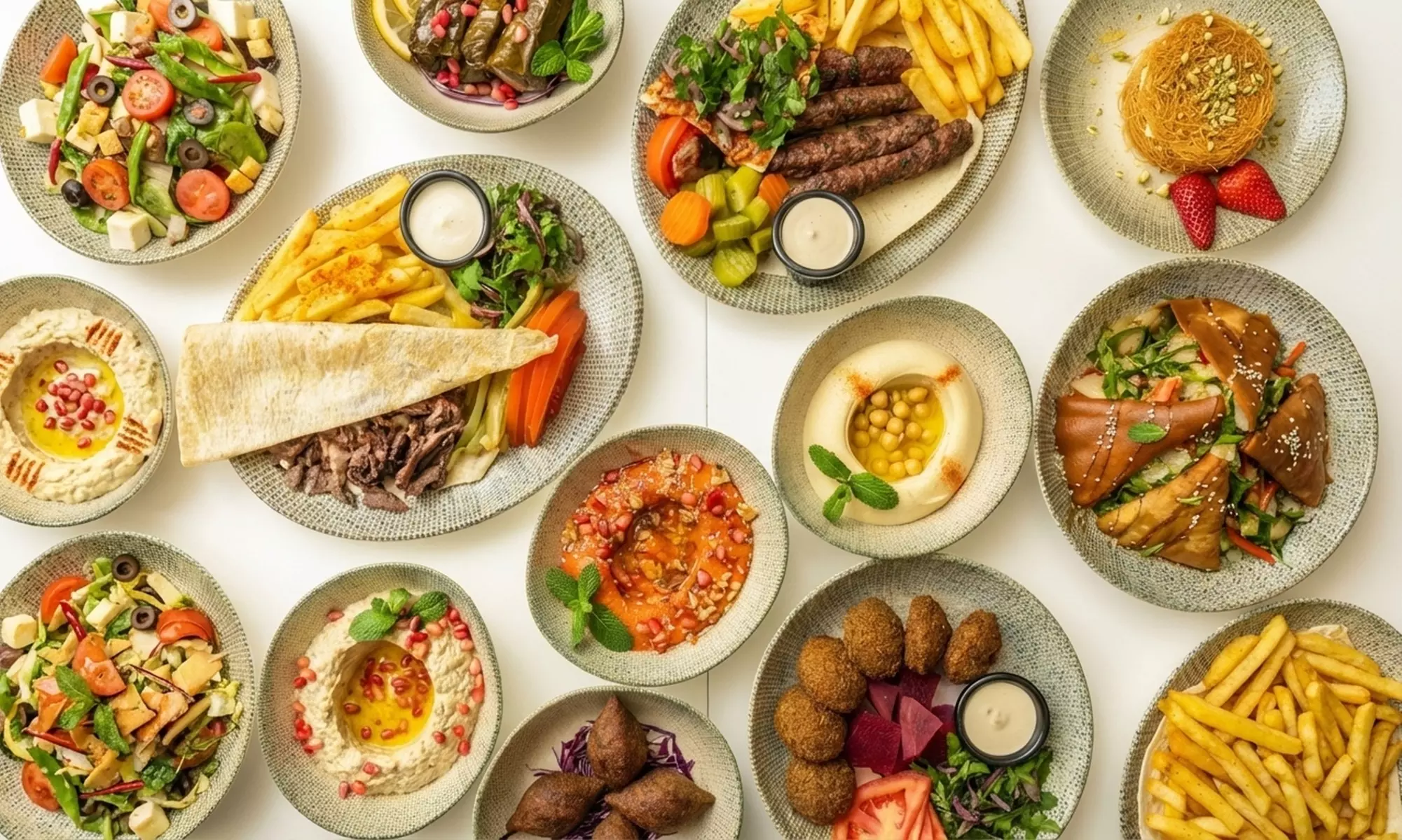 Menú Degustación Libanés para 2 o 4 personas