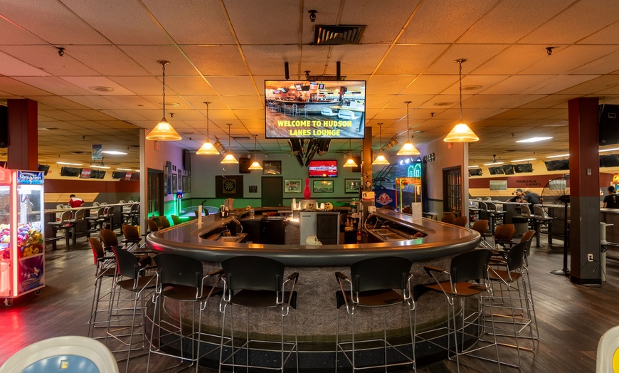 Image 4: 60 or 90-Min Unlimited Bowling for Up to 5 People at Hudson Lanes