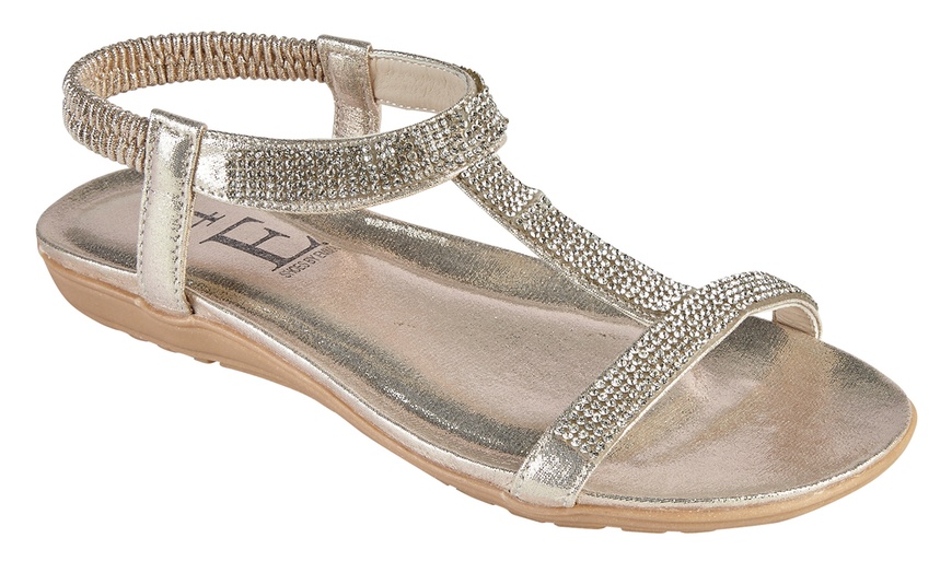 Image 4: Women's Diamante Shoes