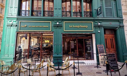 Pour 2 personnes : menu entrée et plat ou plat et dessert au choix