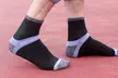 Men Sport Basketball Socks Combed Cotton Ankle Sock Mixed Type 3-6 Pairs - Second Medium