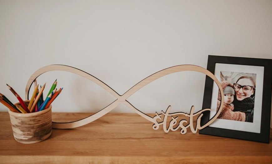 Image 3: Personalisierbare Unendlichkeits-Schleife mit 1 oder 2 Namen