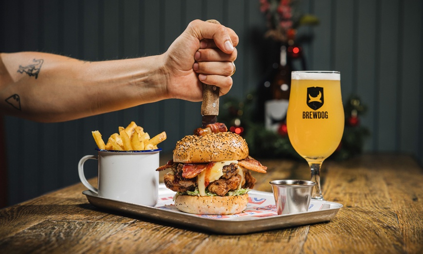 Image 23: BrewDog ! BIG Burgers & BIG Wings and 2 Drinks