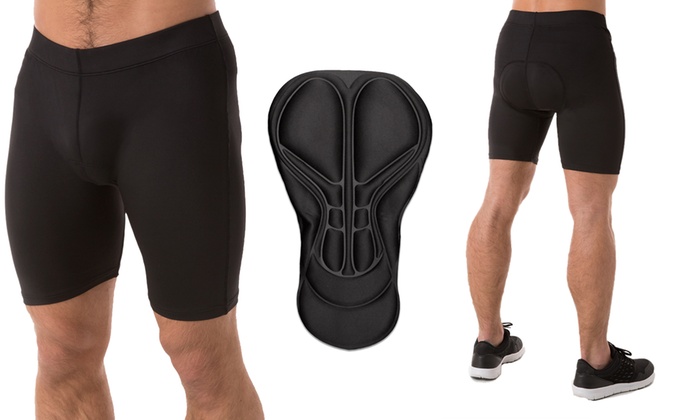 mens padded cycling shorts