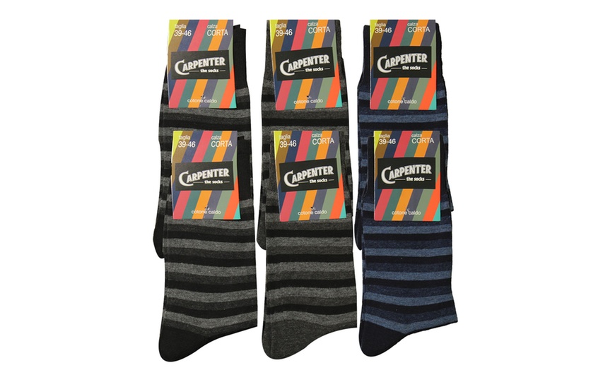 Image 3: Lot 6 ou 12 paires de chaussettes Carpenter