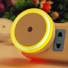 Image 32: 4-8 PCS Auto LED Light Induction Sensor Control Bedside Night Light In Wall Lamp