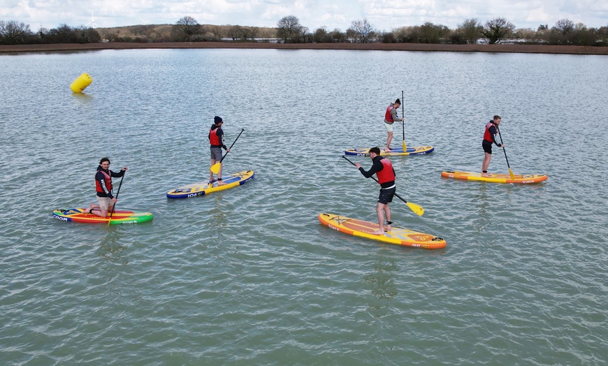 Image 10: Aqua park entry & Paddleboard combo at West Country Water Park