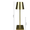 Image 36: Lot de 2 lampes LED design moderne