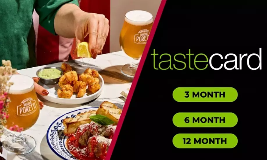 Get a tastecard - Save on Restaurants, Coffee, Sweet Treats and More!