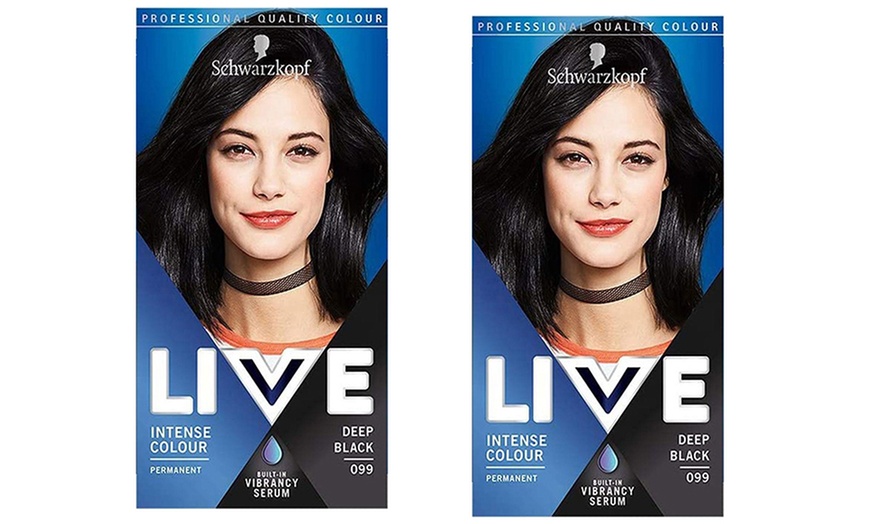 Image 54: 1 ou 2 boîtes de teinture cheveux "Live Intense Colour" de Schwarzkopf