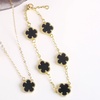 Image 1: Four-Leaf Clover Themed Jewellery Set 