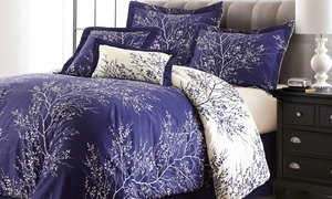 Hotel 5th Ave Foliage Reversible Comforter Set (6-Piece) 