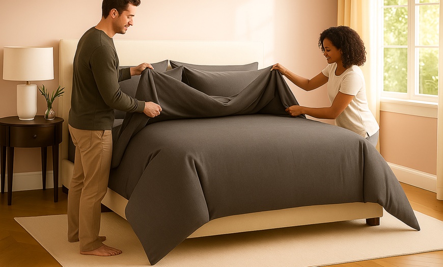 Image 1: Sampur Bettbezug