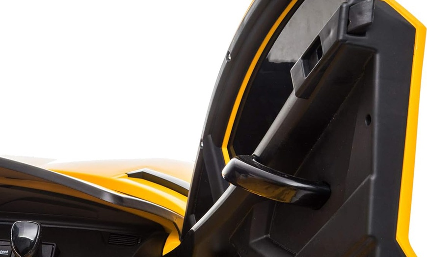 Image 4: HomCom Electric Ride On Car Toy with Remote Control