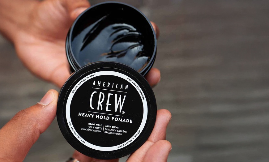 Image 2: American Crew Heavy Hold Pomade 150g for Glossy Styles