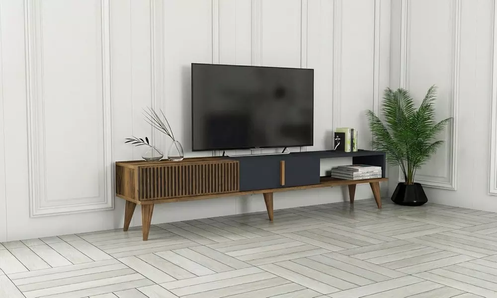 Meuble TV design Kocoon, modèle "Laon", 180 cm