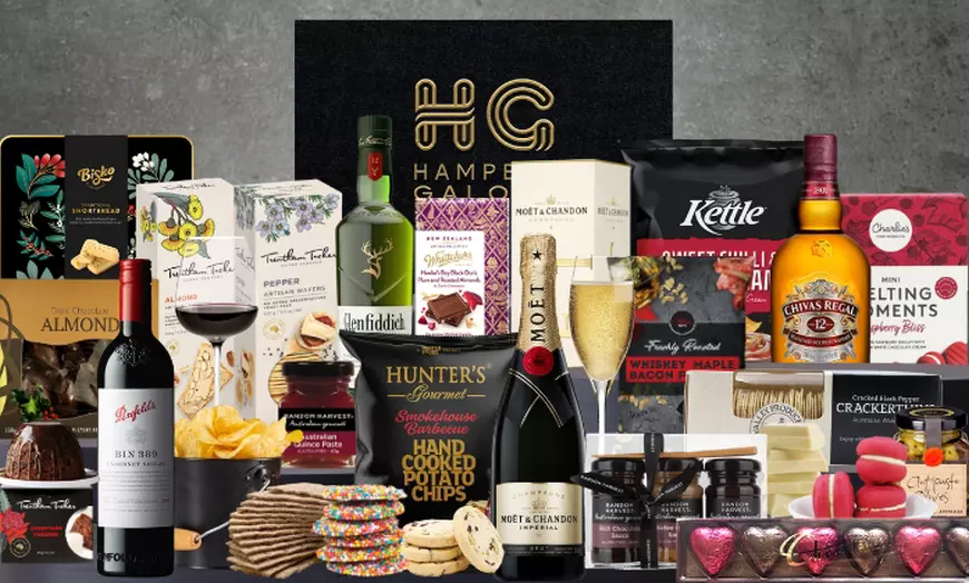 Image 1: Pay $10 and Unlock 40% Discount on ANY Hampers on Hamper Galore