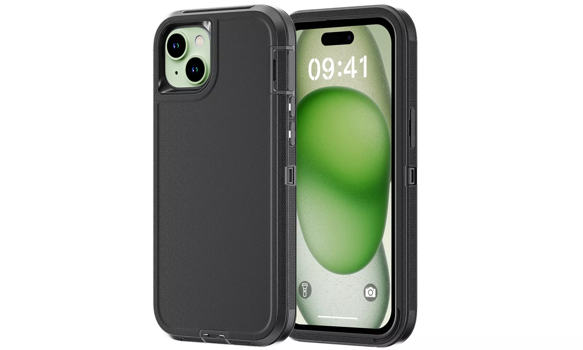 For iPhone 15 Pro Max 6.7 inch Case Heavy Duty Shockproof Rugged Hard Cover