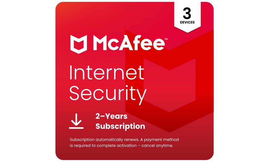 Image 10: McAfee Total Protection or Internet Security, Up To 81% Off