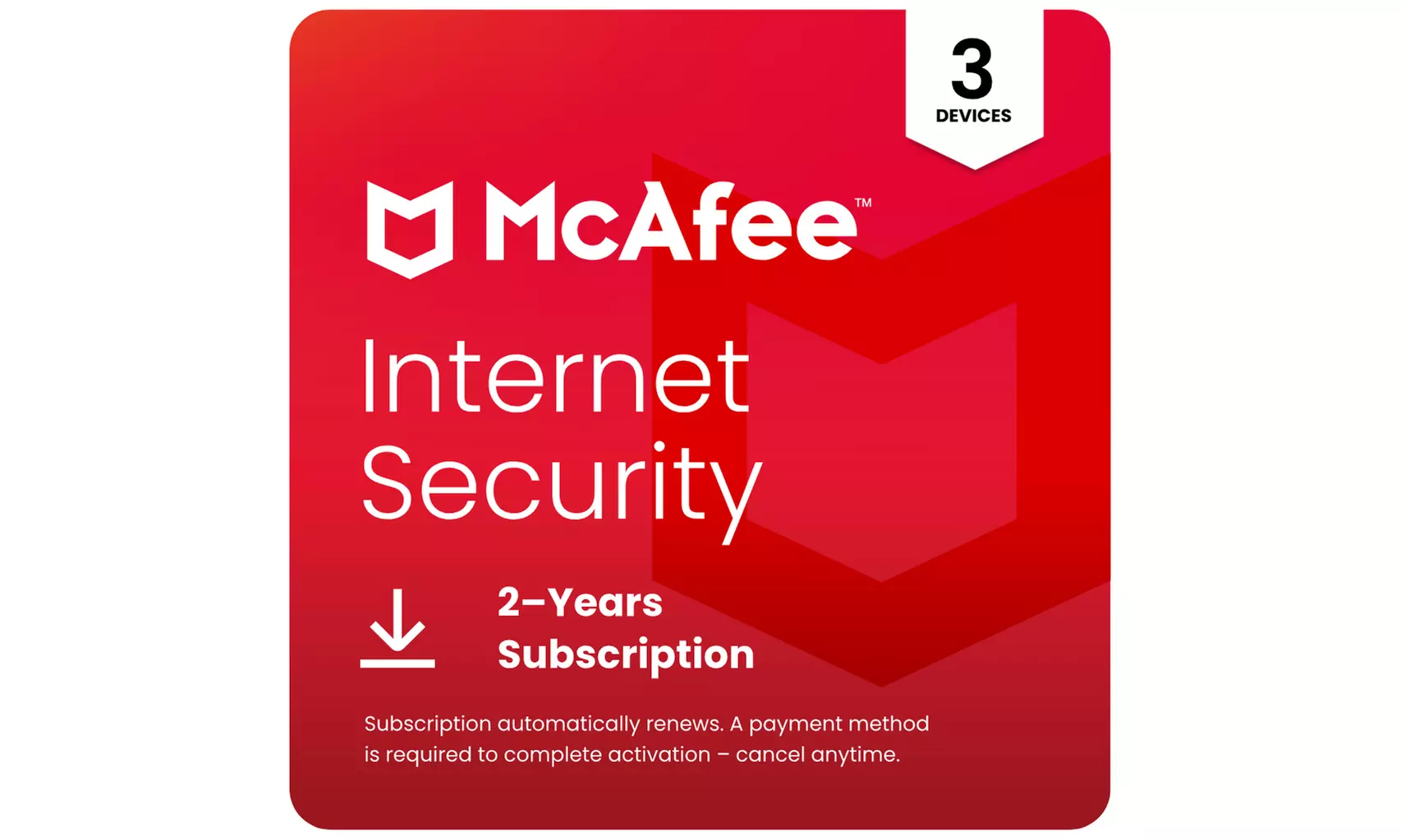McAfee Total Protection or Internet Security, Up To 81% Off