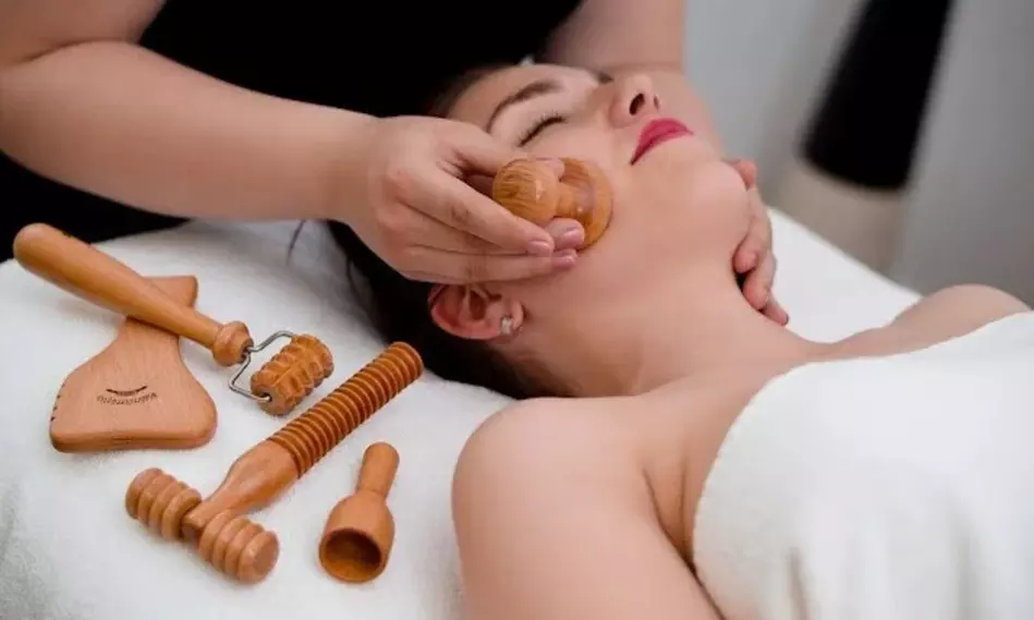 Soin du visage "coup d'éclat" ou Kobido, option madérothérapie