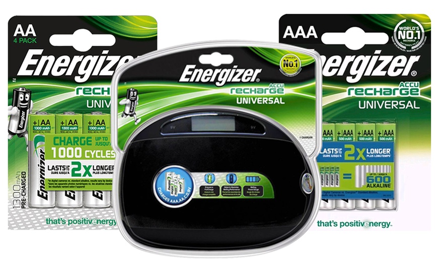 Image 5: Energizer Rechargable Batteries