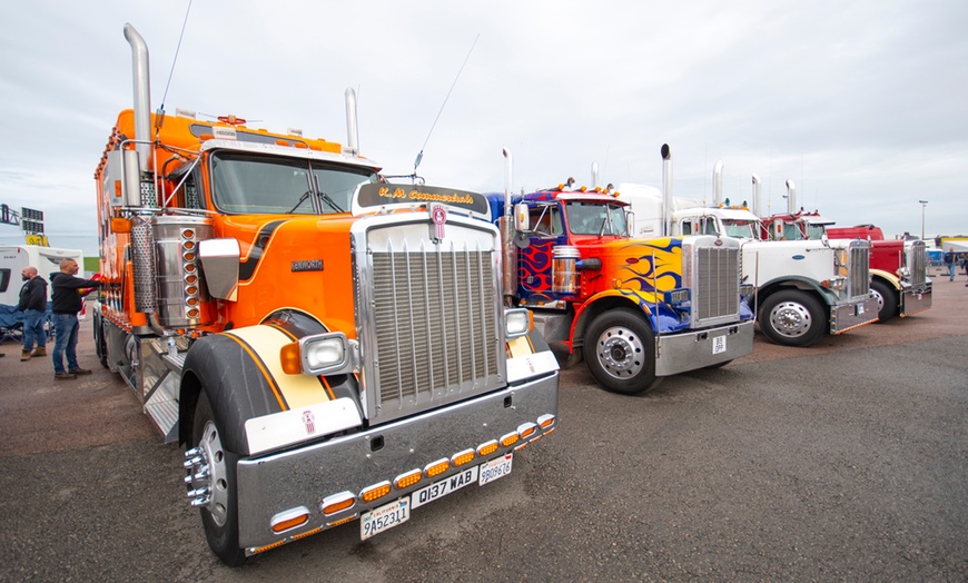 Image 2: Admission Tickets to Santa Pod Presents Truck Takeover