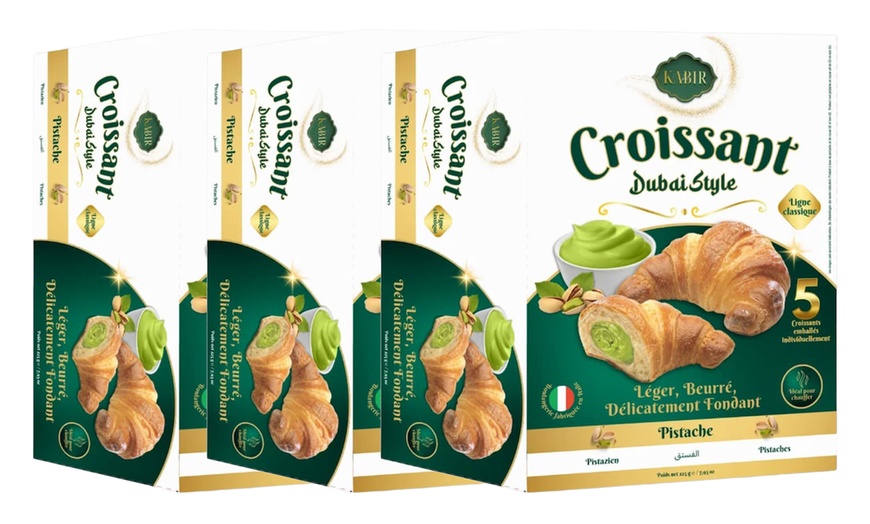 Image 14: Paquete de 5 croissants estilo Dubai con sabor a elegir de Kabir-BNL