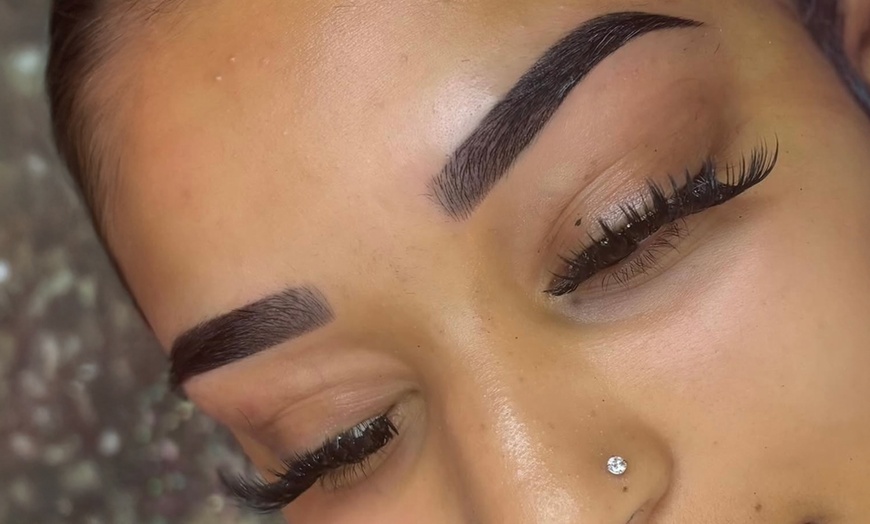 Image 2: One Microblading, Powdered Ombre or Blade & Shade-Combo Brow