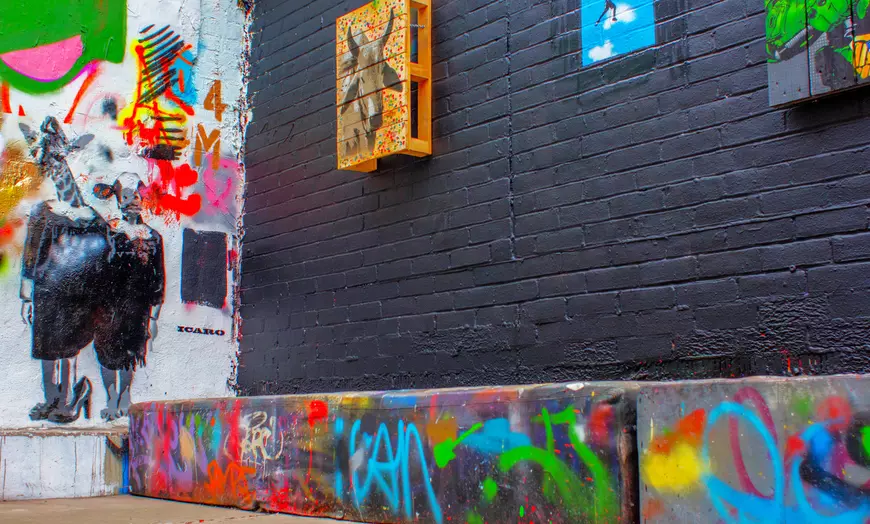 Image 2: 2-Hour Graffiti Workshop for 1, 2 or 4 - Unleash Your Inner Banksy!