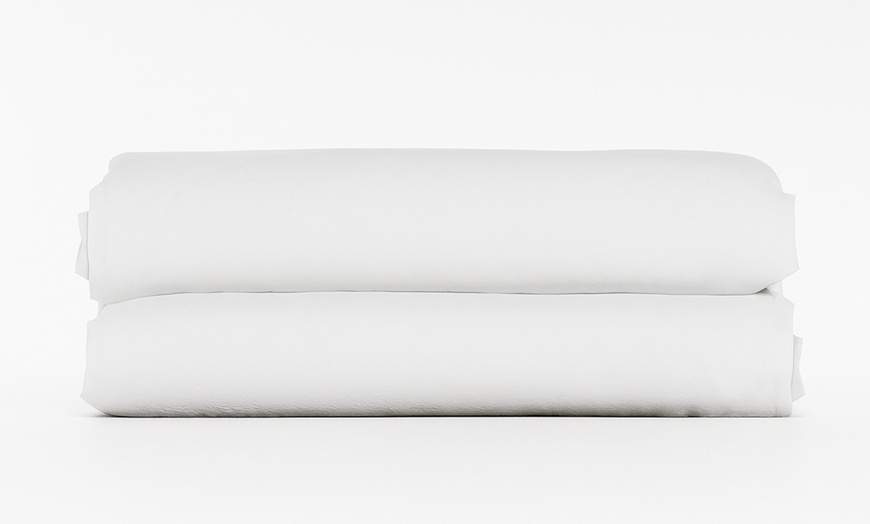 Image 2: Drap housse confort, bonnet extensible 22 à 42 cm, Sampur