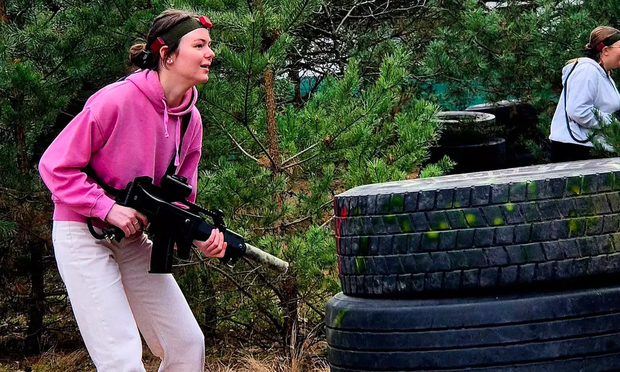 Ekscytujący paintball laserowy lub Gel Blaster