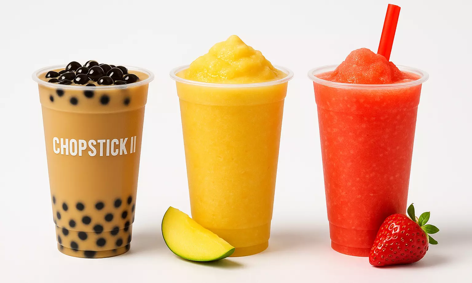 Sushi & Appetizer Combo, Bubble Tea & Snack Pair, or Full Meal for 2